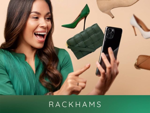 Rackhams Rackhams brand cover image. Featuring the Rackhams logo and design elements. Perfect for Rackhams shopping or a Rackhams sale or promotion.