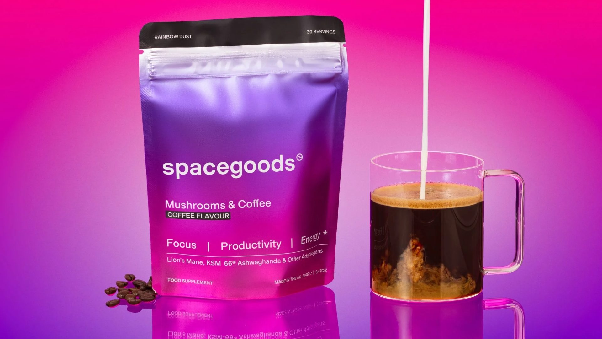 SpaceGoods branded promotional cover featuring premium wellness products and exclusive online shopping deals.