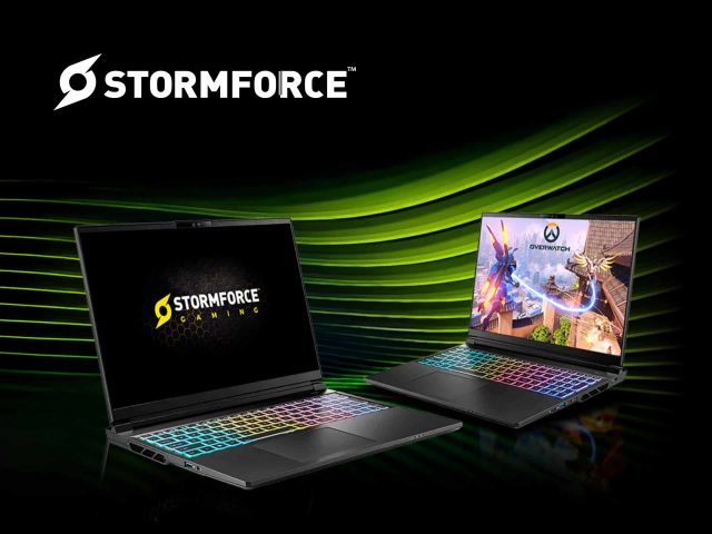Stormforce Gaming PC - Powerful desktop featuring RGB lighting and high-performance components. Ideal for gaming and streaming.