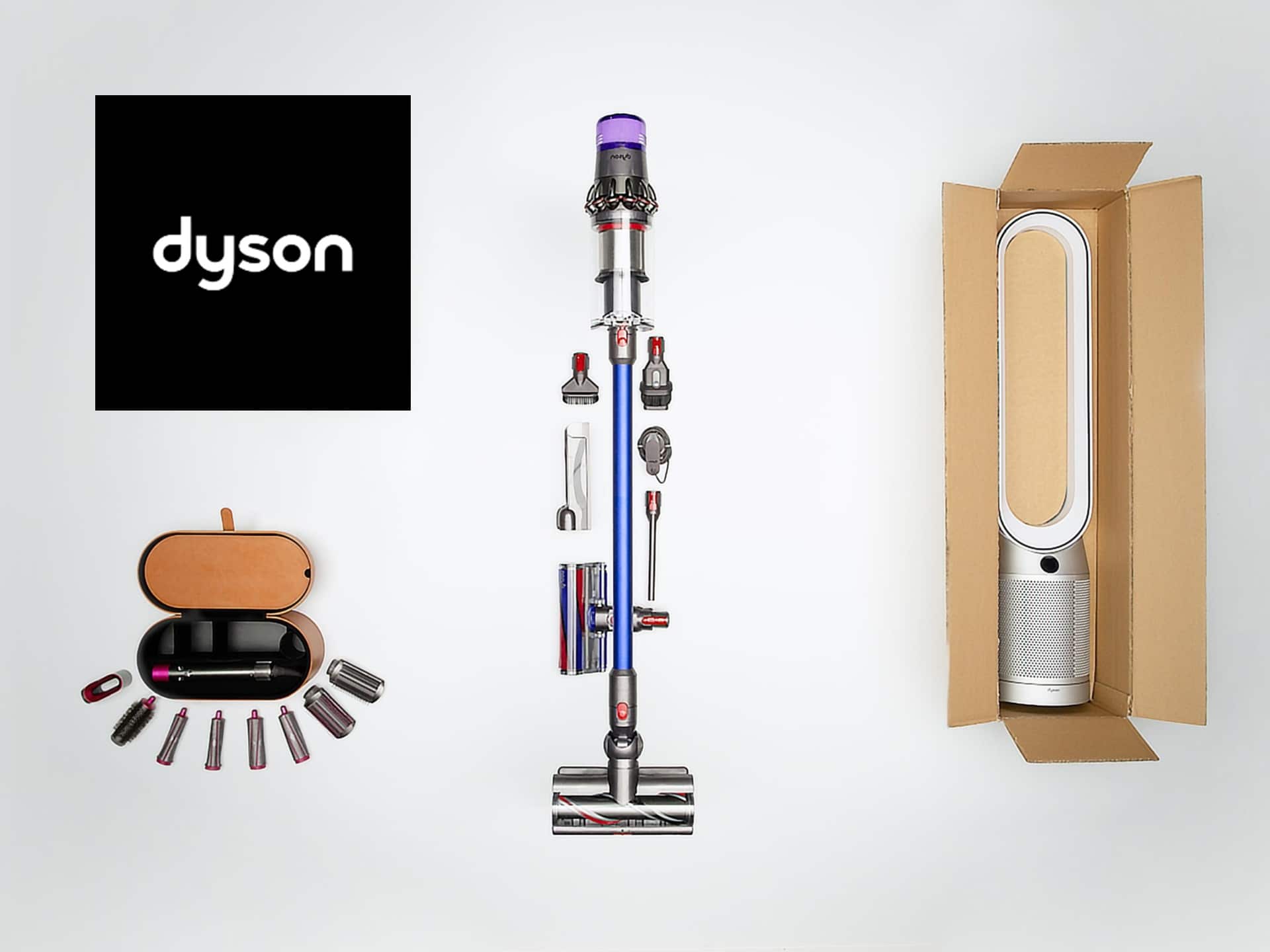 Dyson vacuum cleaner cover featuring Dyson logo. Protect your Dyson vacuum with this durable and stylish cover. Shop Dyson accessories UK.