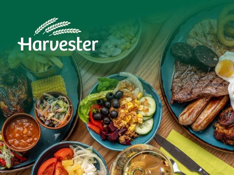 Harvester restaurant cover image: Delicious food, family dining, pub classics, and great deals. Book your table today!