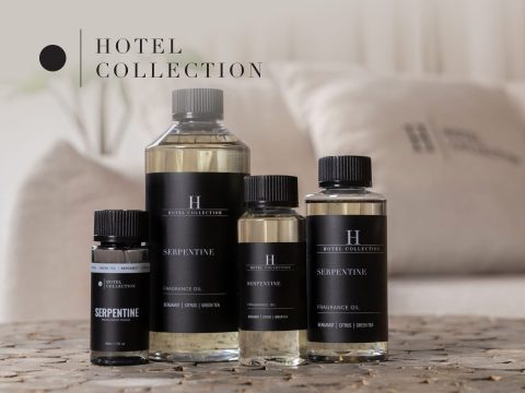 Hotel Collection luxury bedding collection displayed on a bed. Explore premium sheets, comforters, and pillows for the ultimate sleep experience. Shop now!