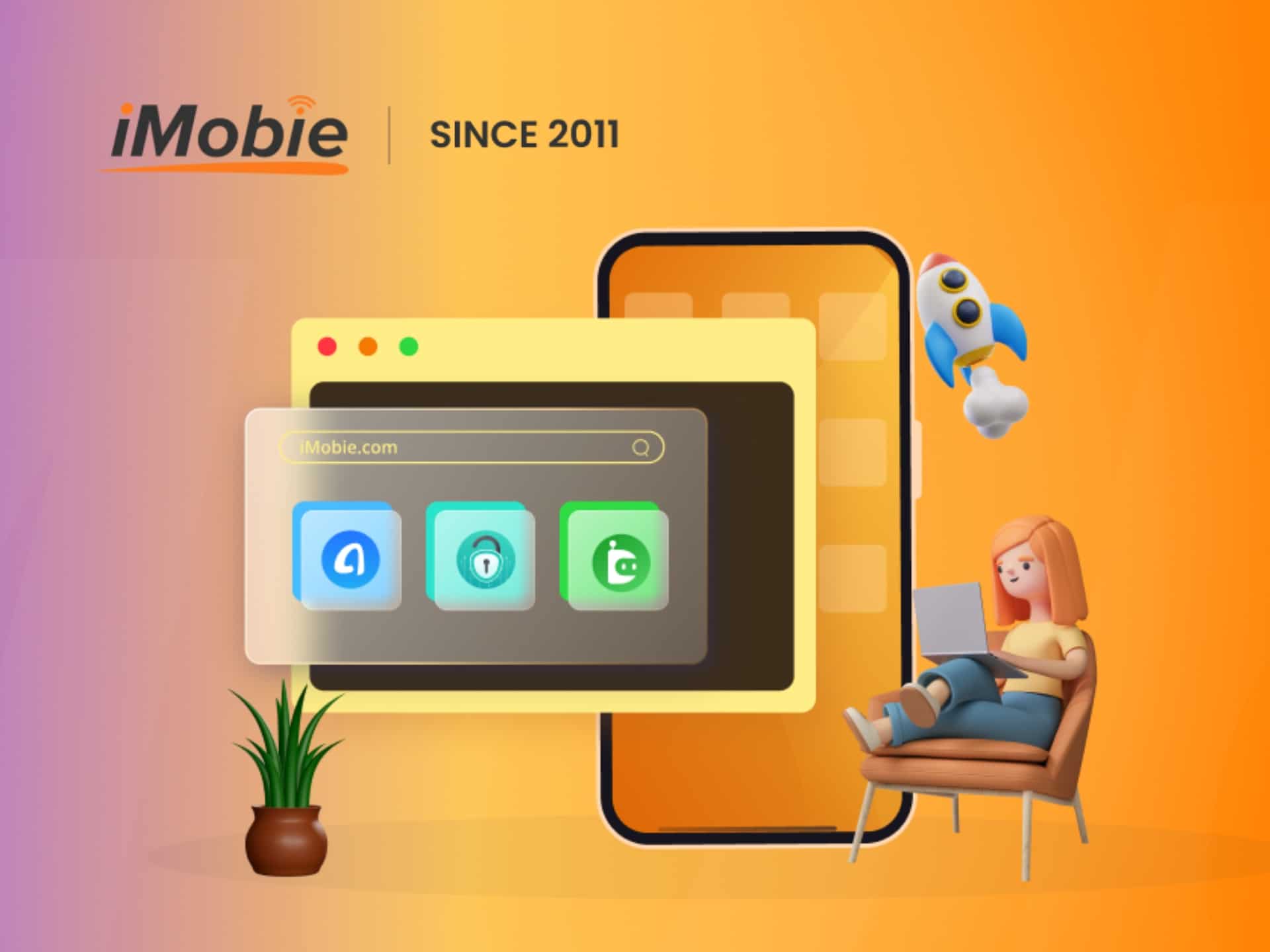 iMobie Coupon Code iMobie software cover art showcasing data recovery, iPhone transfer, and iOS management tools for Apple devices. Get deals and save on iMobie products.