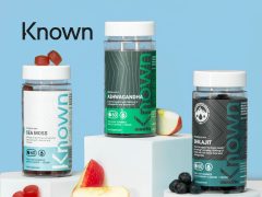 Known Nutrition supplements cover image featuring vibrant product shots. Shop now for vitamins, protein, and wellness essentials.
