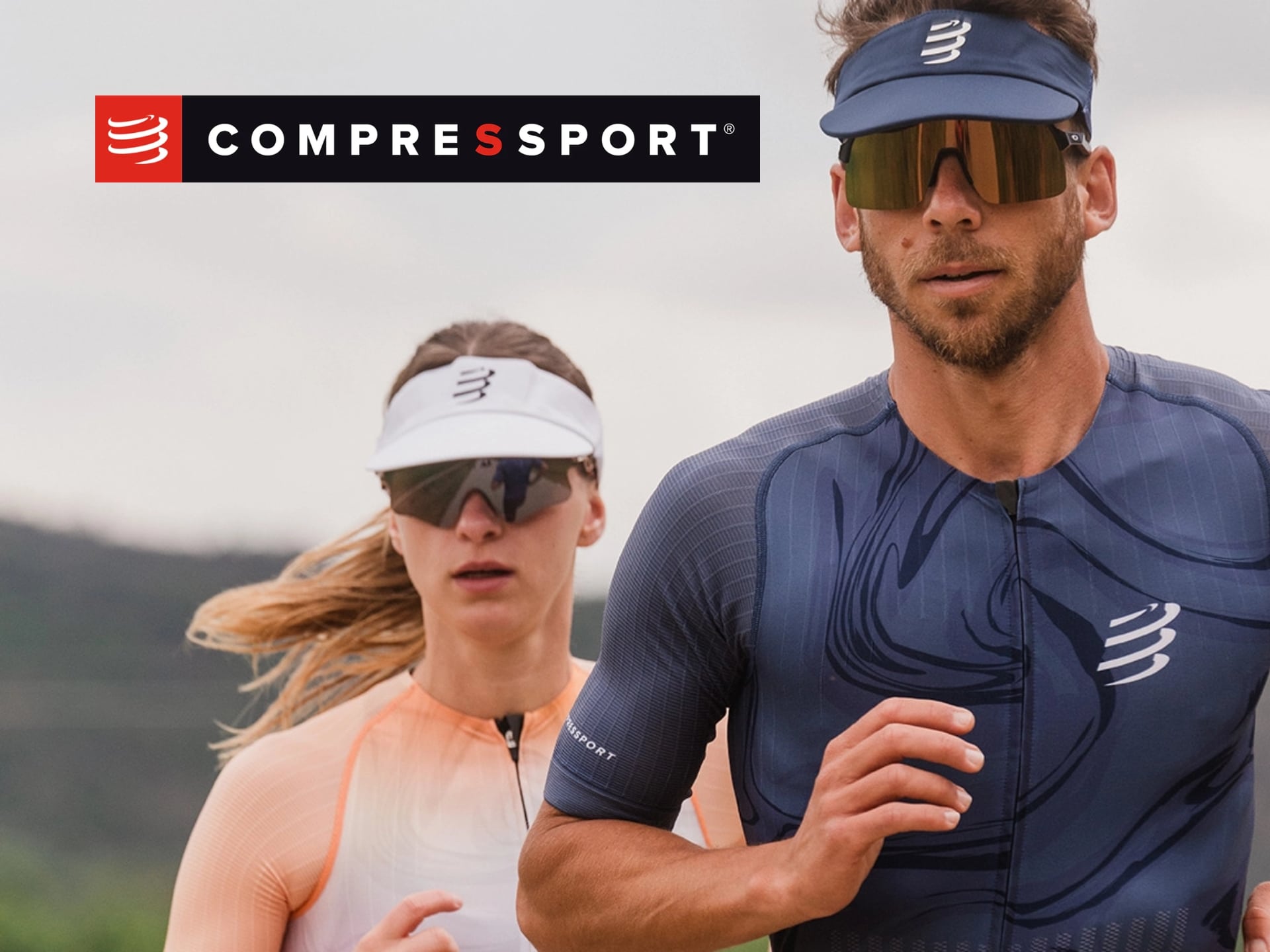 Compressport cover image: Athlete wearing Compressport compression clothing, running. Performance apparel for running, triathlon, and sports.