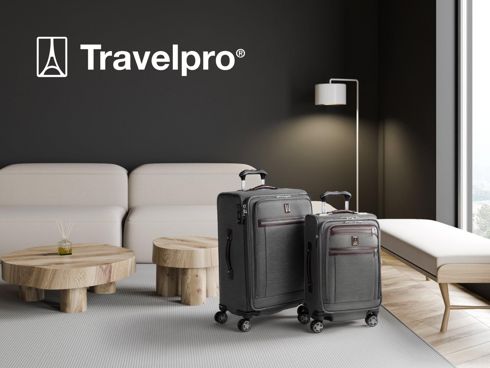 Travelpro Discount Code Travelpro carry-on suitcase on a sunny beach, ideal for travel. Durable luggage for vacations & trips. Shop Travelpro bags now.