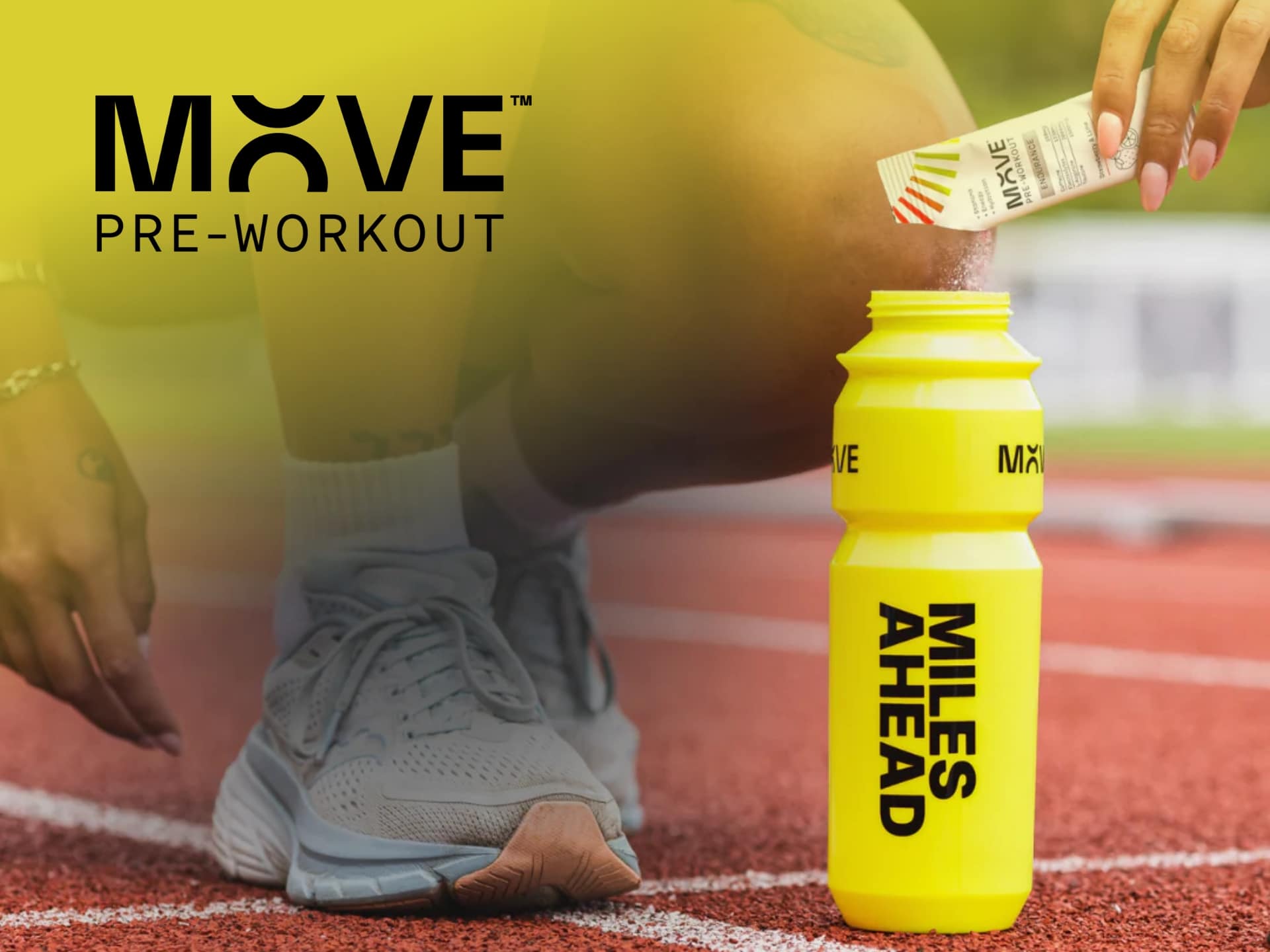 MOVE Pre-Workout cover photo featuring a person lifting weights, showing energy & focus. Buy MOVE pre-workout for enhanced performance and endurance.