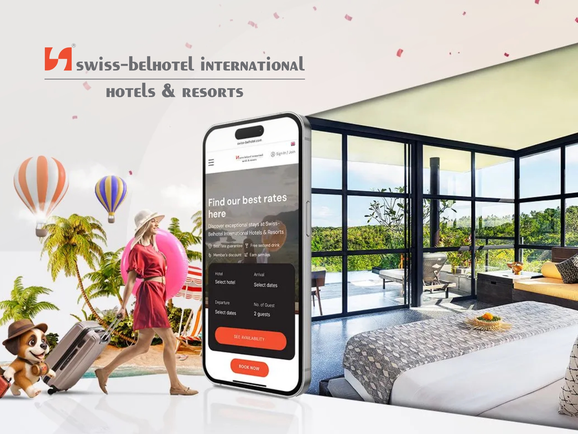 Swiss-Belhotel Promo Code Swiss-Belhotel International logo - luxury hotel brand. Find hotels, book rooms, and discover exclusive deals and savings for your next stay.