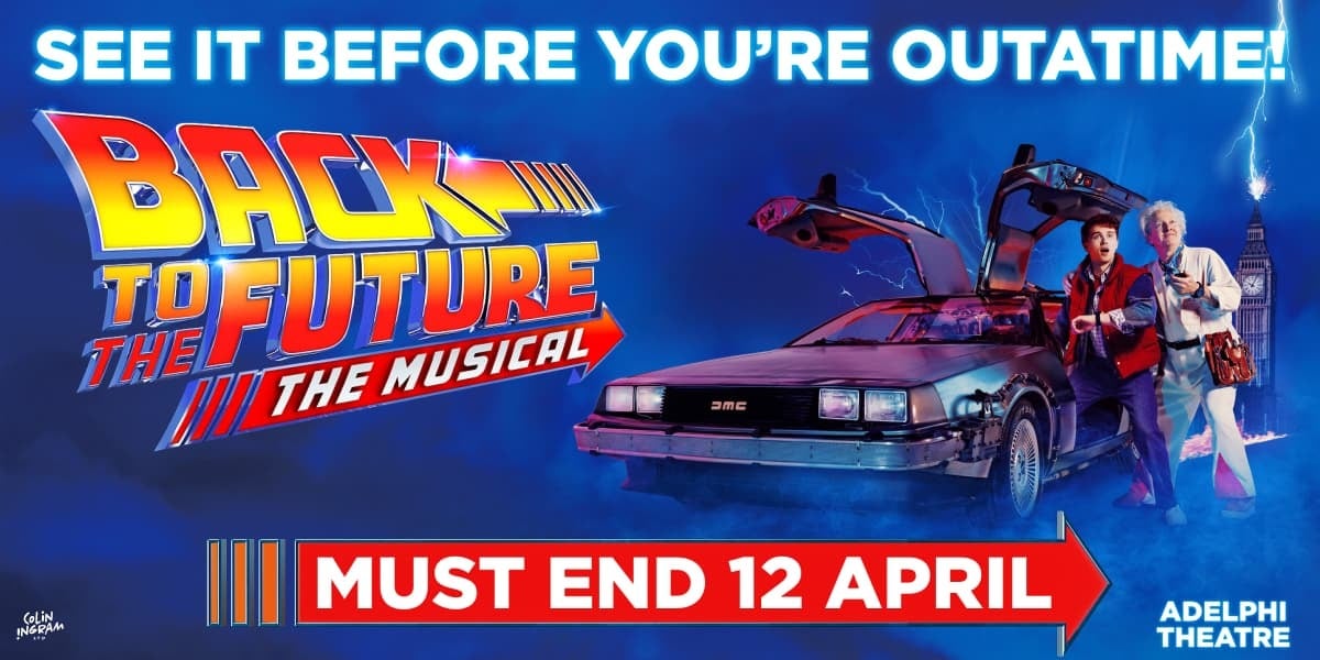 Back to the Future: The Musical stage production at Adelphi Theatre in London