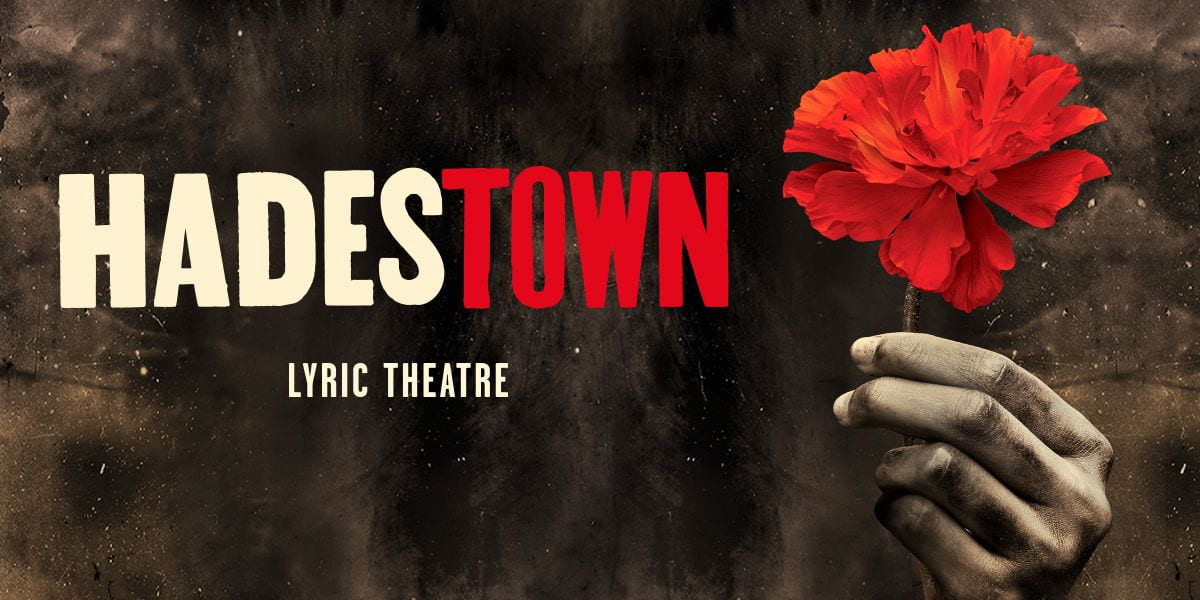Hadestown musical stage production at the Lyric Theatre in London