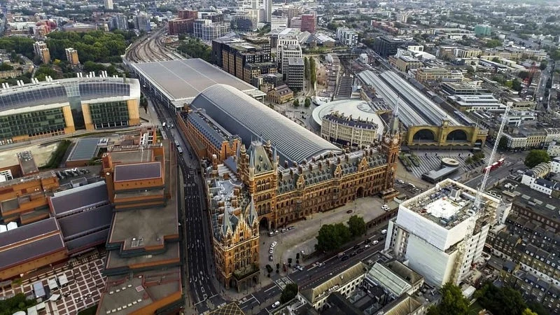 London St Pancras International Train Station