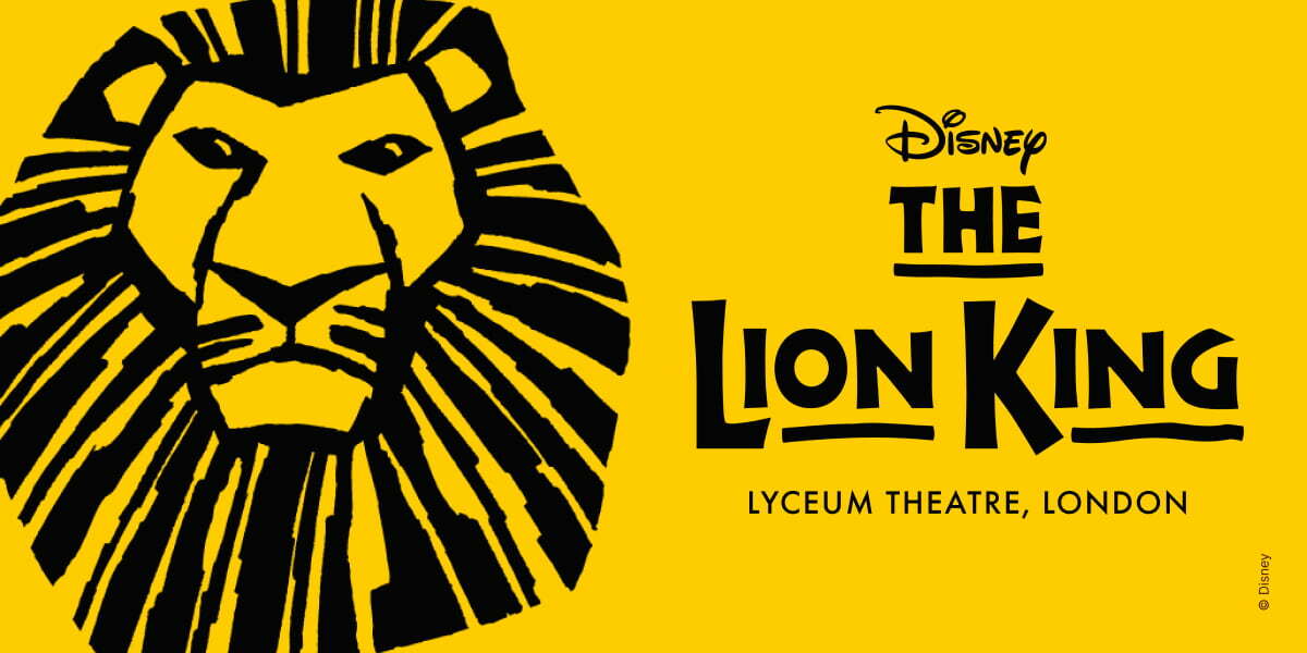 The Lion King musical stage production at the Lyceum Theatre in London