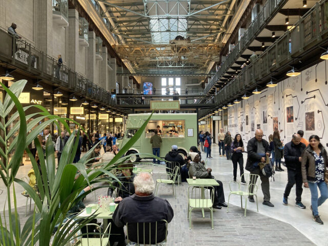 Blue and white patterned abstract design, modern textile pattern, digital art, wallpaper, background.