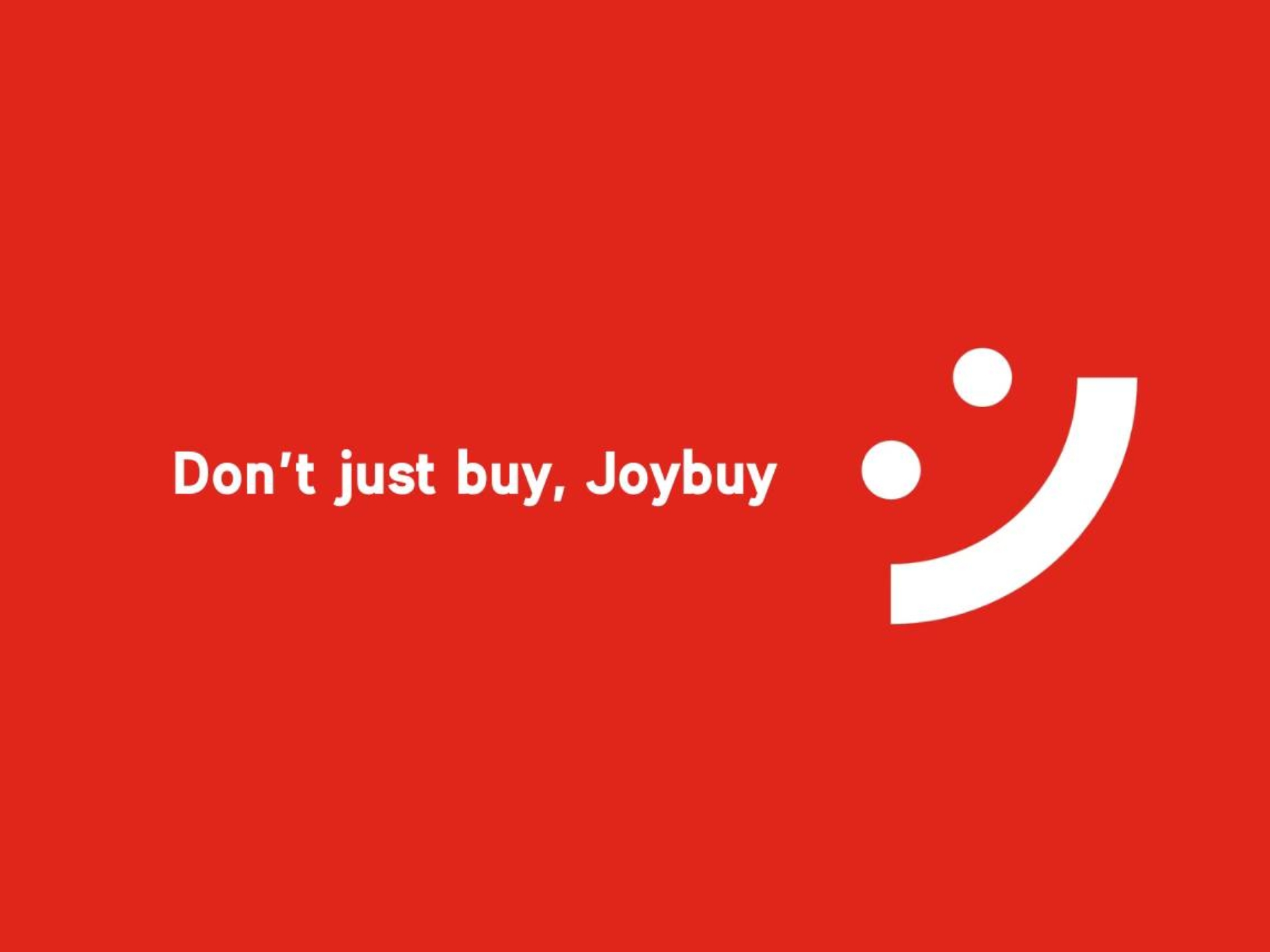 Joybuy official brand cover featuring online shopping deals and e-commerce marketplace savings for global customers.