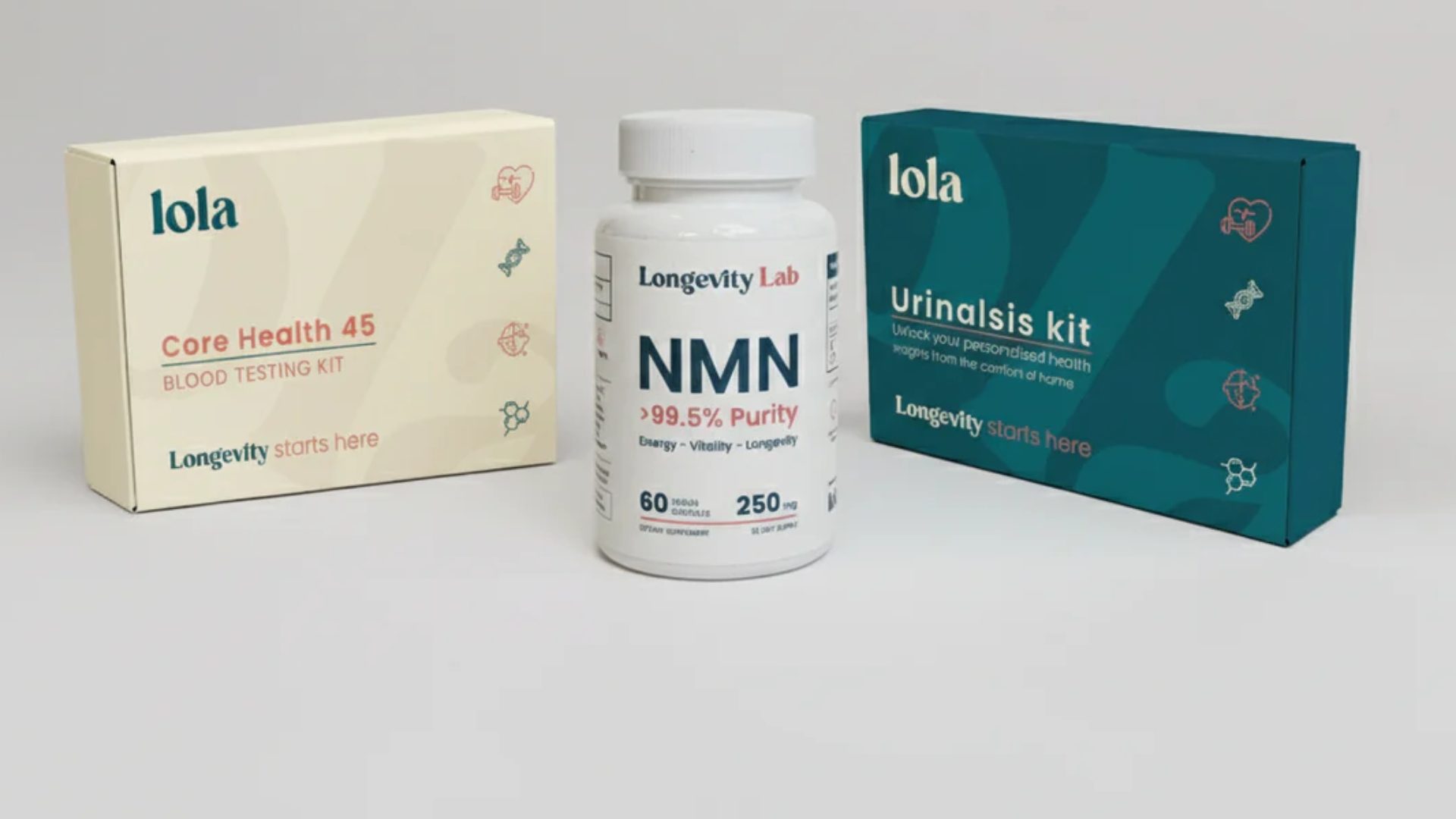 Lola Health brand cover image featuring wellness services and health insurance savings for UK customers.