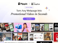 Pippit logo featuring bold orange typography on a mint green background for the shopping rewards app.