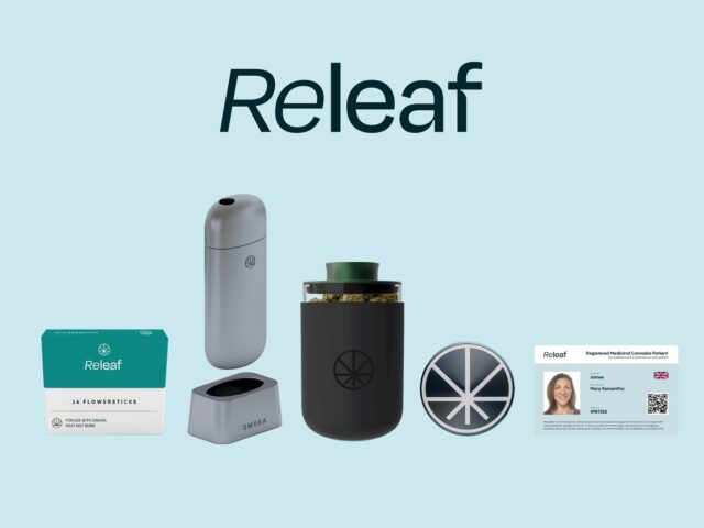 Releaf brand cover photo showcasing natural wellness products and eco-friendly organic lifestyle branding.