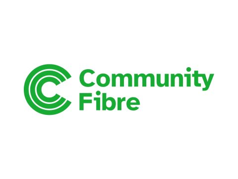 Community Fibre logo for high-speed London broadband and fibre optic internet services and deals.