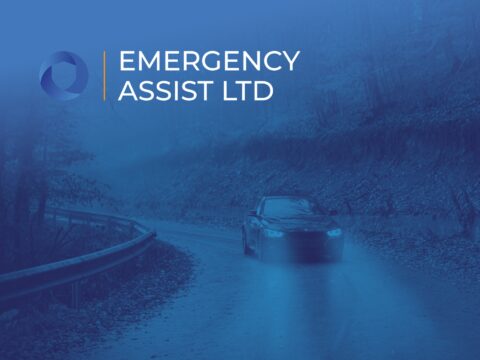 Emergency Assist roadside assistance technician providing breakdown recovery services for a vehicle in the UK.
