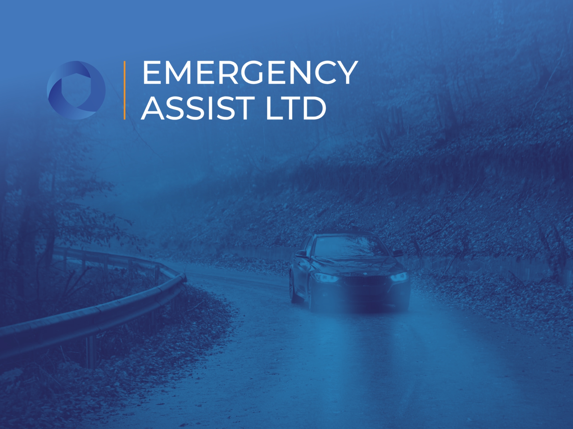 Emergency Assist roadside assistance technician providing breakdown recovery services for a vehicle in the UK.
