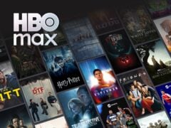 HBO Max UK brand cover displaying a selection of premium streaming content for viewers in the United Kingdom.