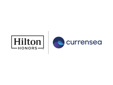 Hilton Honors Debit Card Hilton Honors Currensea debit card logo for travel rewards and holiday spending savings.