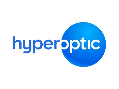 Hyperoptic Hyperoptic logo, a provider of ultra-fast full fibre broadband and high-speed internet deals in the UK.