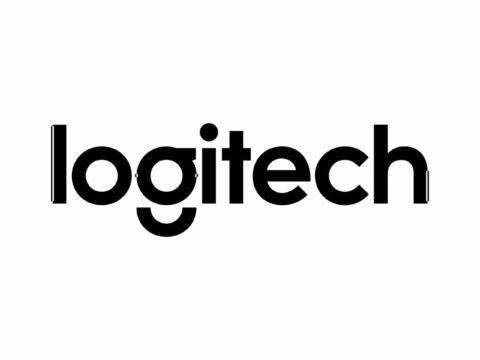 Logitech logo for computer peripherals and gaming gear, featuring the latest technology hardware deals in the UK.