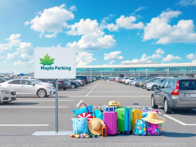 Maple Parking Professional Maple Parking meet and greet valet service at a UK airport terminal for secure car parking.