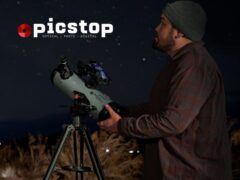 PicStop cover image showcasing digital memory cards and photography accessories for cameras and smartphones.