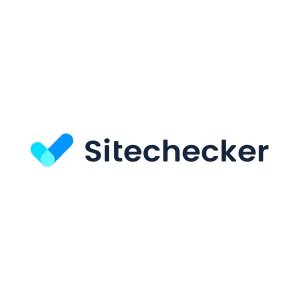 Sitechecker logo for website SEO audits and digital marketing optimisation tools.