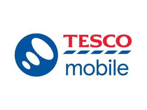 Tesco Mobile Tesco Mobile logo for the UK mobile network, highlighting phone deals, SIM contracts, and shopping savings.