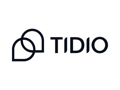 Official Tidio brand logo for customer service and live chat software for AI customer engagement.