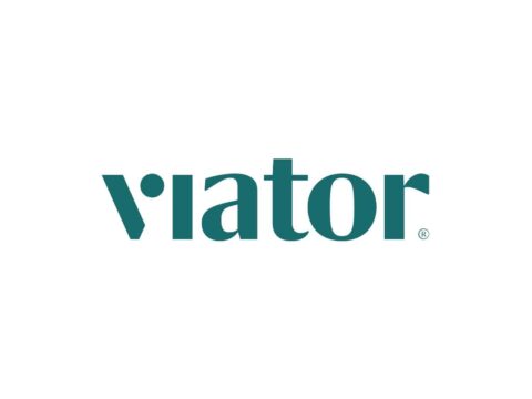 Viator Viator logo for booking travel tours, holiday activities and sightseeing excursions with best price deals.