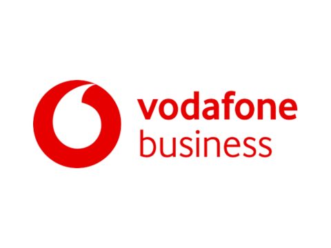 Vodafone Business Vodafone Business logo with the iconic red speech mark icon, representing corporate telecoms and digital solutions.