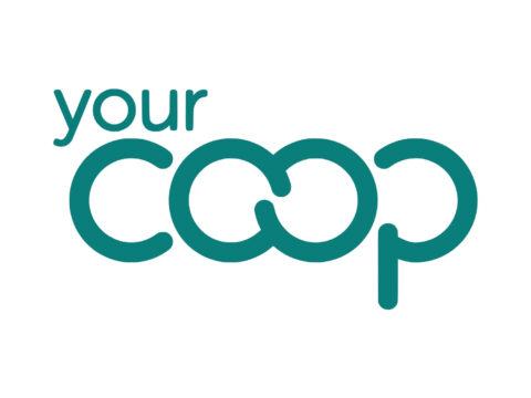 Your Co-op Broadband Your Co-op logo for the British retail co-operative, featuring member savings and community grocery shopping deals.