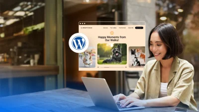 Bluehost web hosting branding banner featuring professional cloud server solutions and website hosting services.