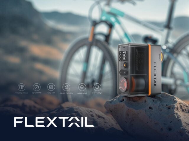 Specialised Flextail outdoor gear featuring portable camping pumps and travel accessories with exclusive brand deals.