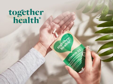 Together Health natural plant-based vitamins and supplements for daily wellness and healthy lifestyle support.