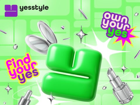 YesStyle cover banner showcasing Korean skincare, cosmetics and trendy Asian fashion for online shopping deals.