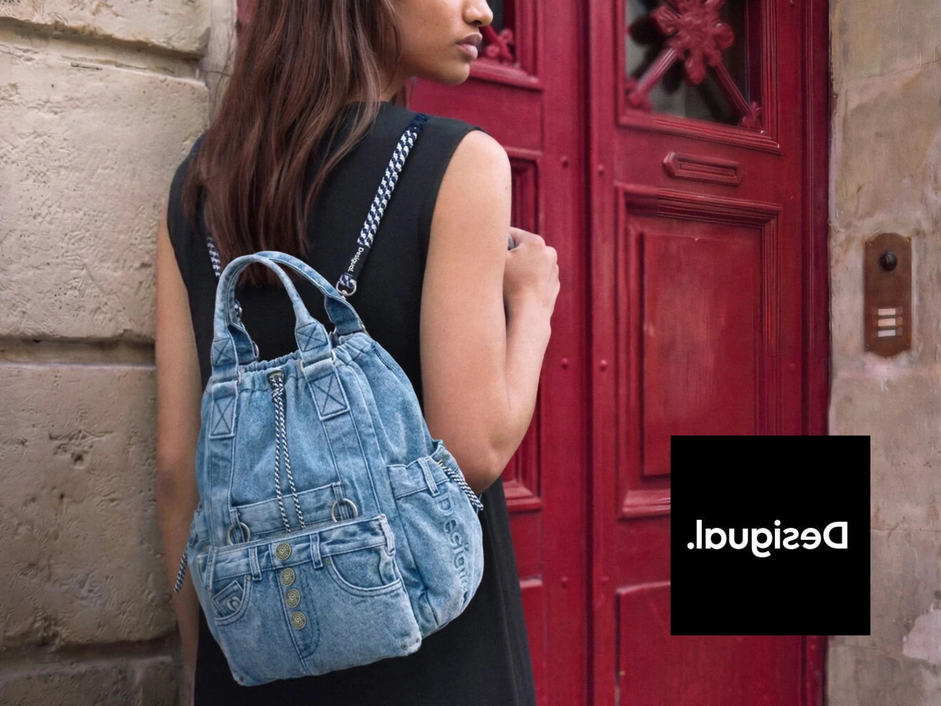 Desigual UK cover featuring colourful, patterned fashion and vibrant accessories from the latest collection.