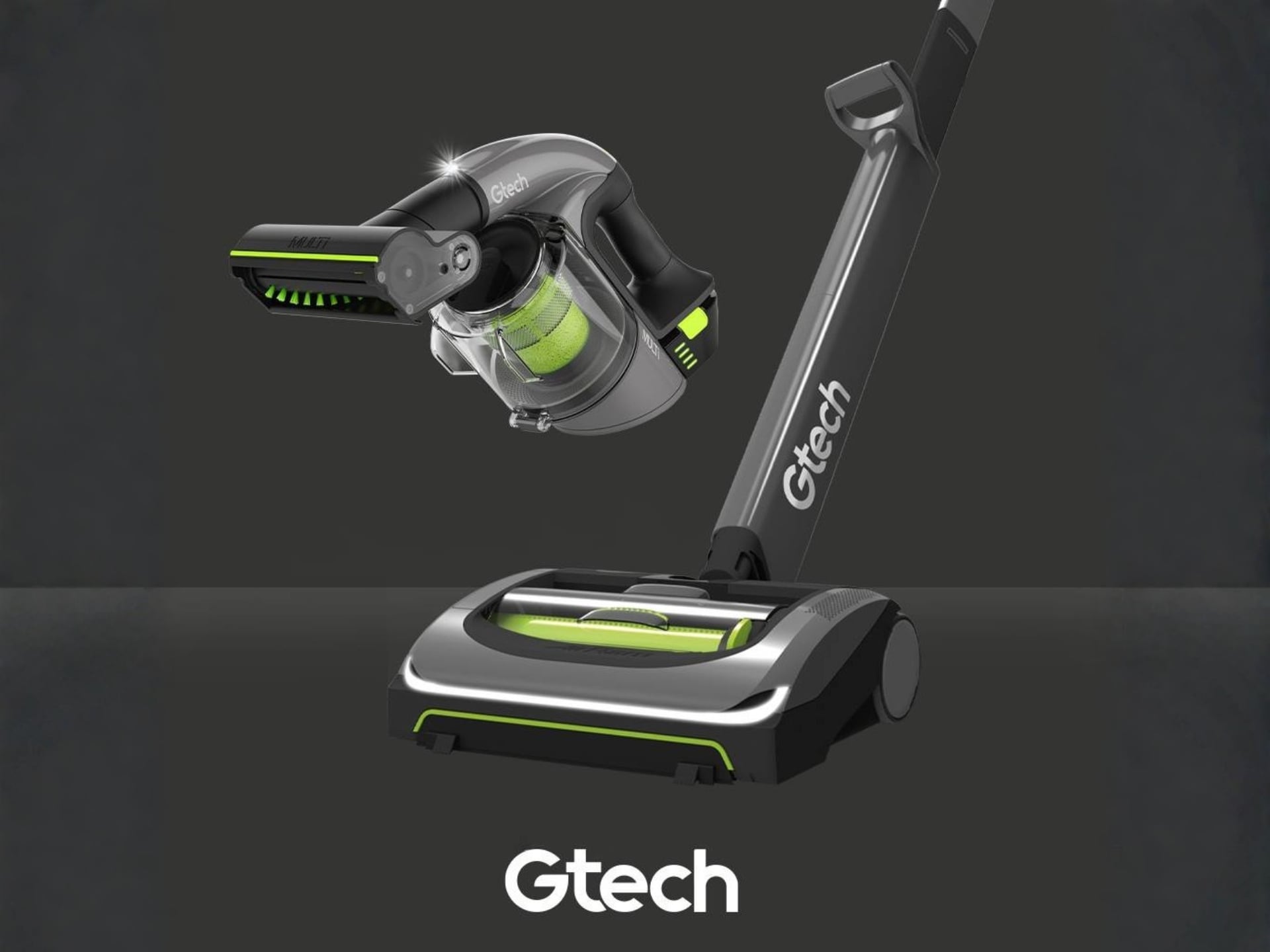 Gtech UK brand cover image showcasing innovative cordless home cleaning and garden power tools. Shop Gtech deals.