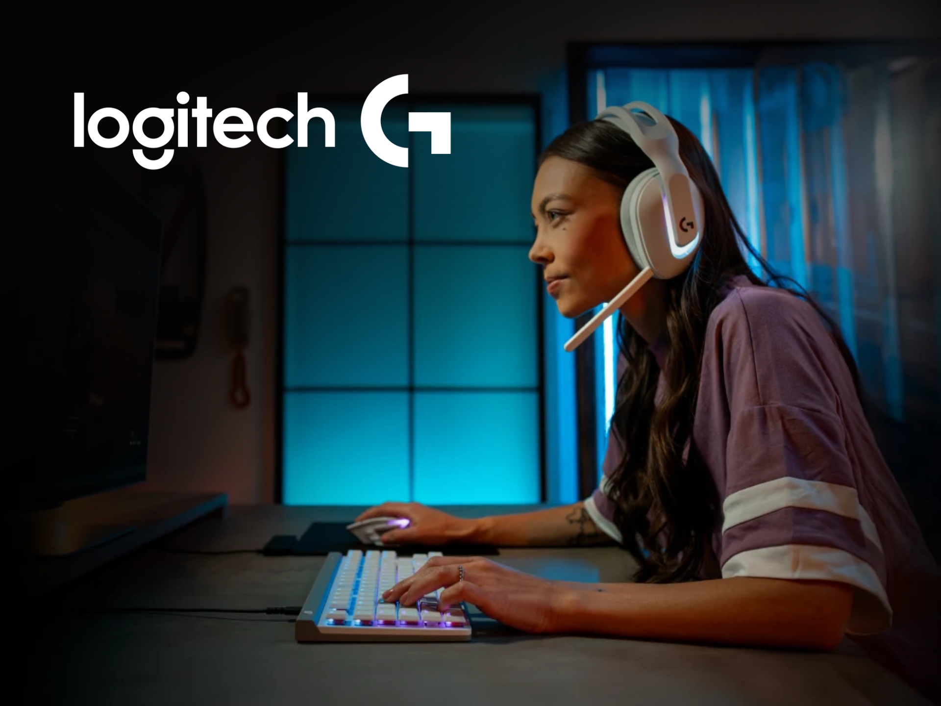 Logitech G gaming gear cover image featuring high-performance peripherals for PC gamers. Shop now for deals on gaming mice, keyboards & headsets.