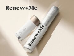 Smiling person enjoying self-care, representing Renew + Me brand. Discover wellbeing products, offers, and lifestyle renewal.