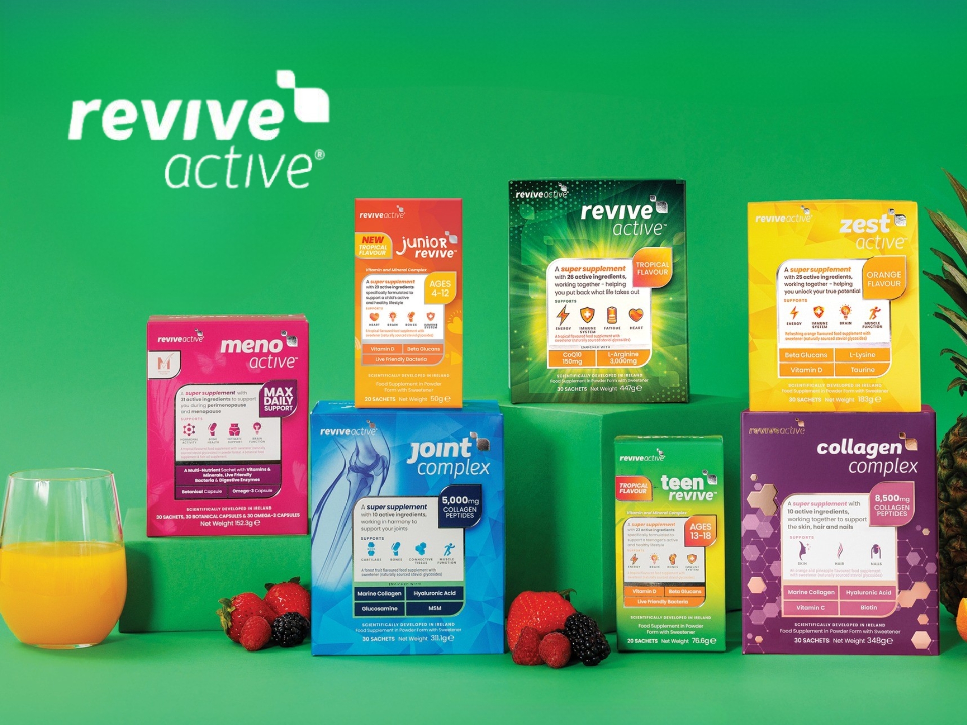 Revive Active premium health supplements and vitamins for daily energy and wellness support.