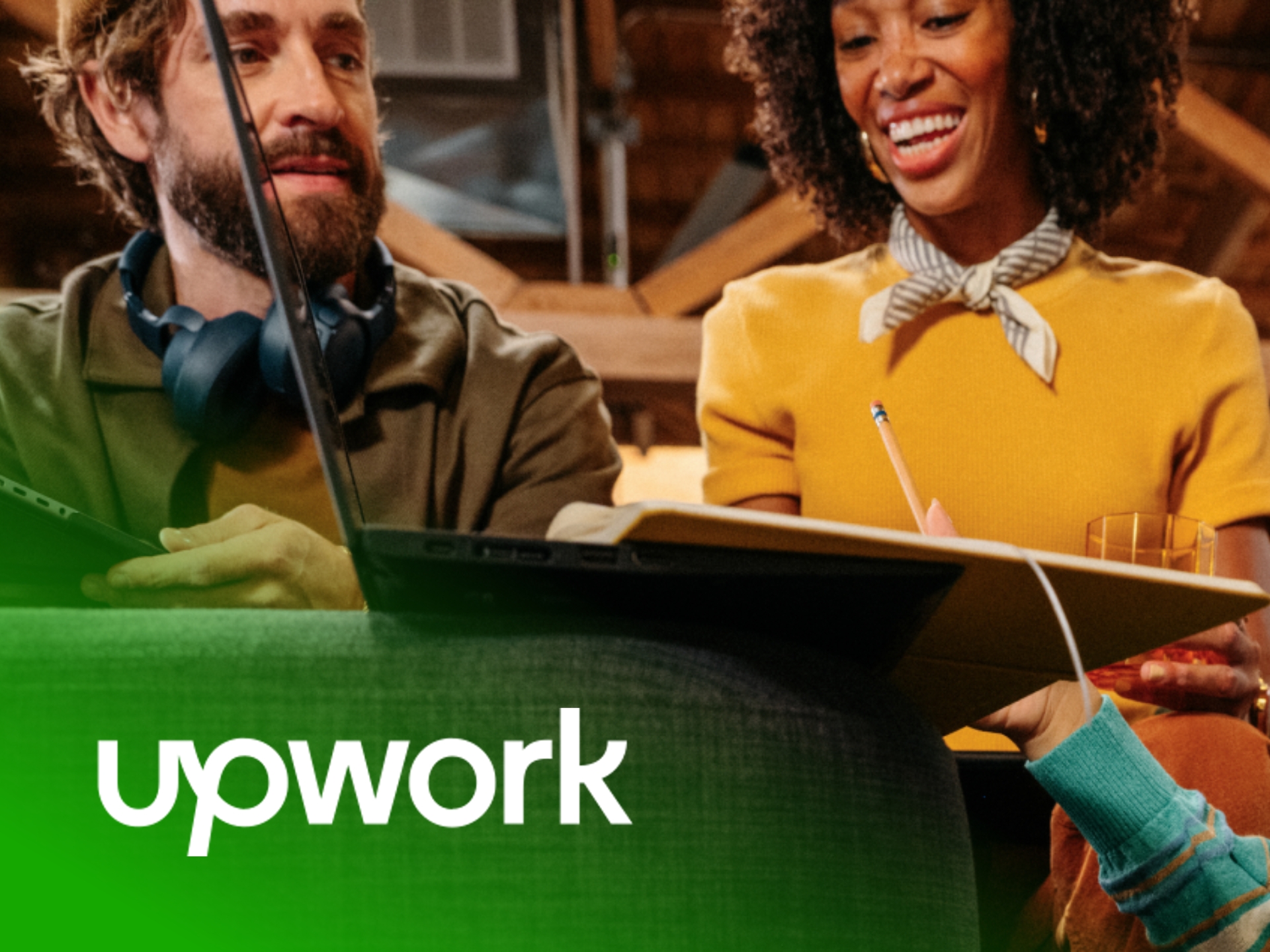 Upwork Promo Code Upwork brand cover featuring professional freelance talent and remote work solutions for global businesses.