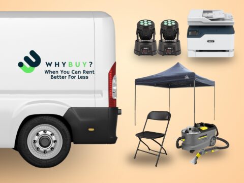 WhyBuy brand cover showing happy customers shopping for the best value deals and retail savings in the UK.