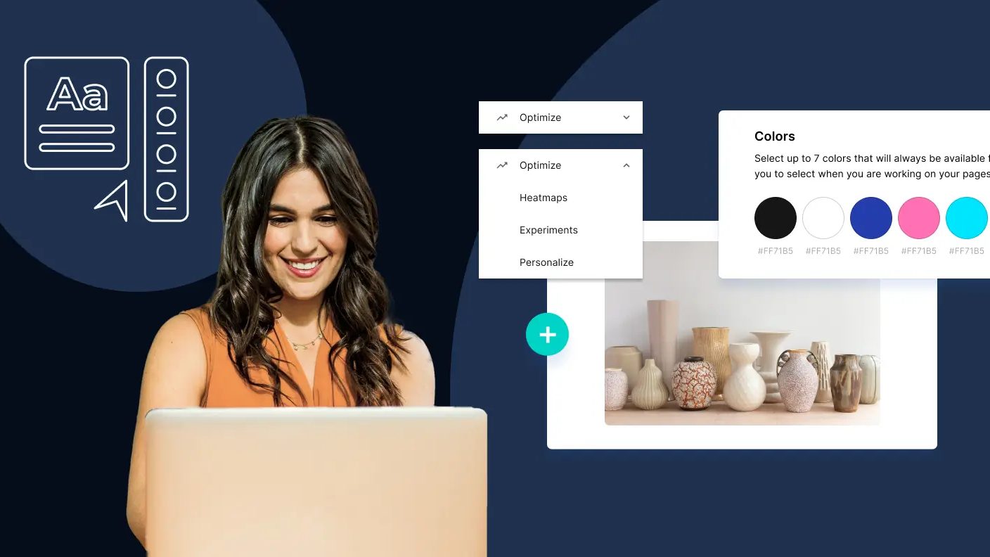 Instapage brand cover photo featuring a professional digital marketing landing page design for online campaigns.