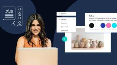 Instapage brand cover photo featuring a professional digital marketing landing page design for online campaigns.