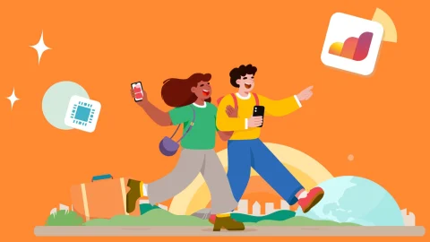 Airalo eSIM digital travel connectivity on a smartphone screen for international roaming and data savings.